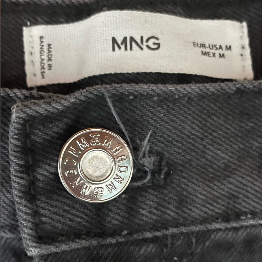 Mango Charcoal Denim Skirt - Picture 3 of 3